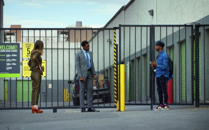 Nike Air Jordan 1 Men's Mid ‘Blue the Great' Sneakers in All Rise S02E07 “Almost the Meteor” (2021) (Image 1)