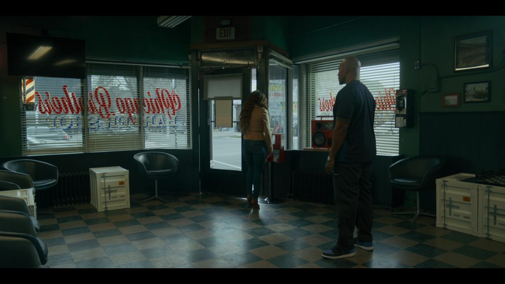 Nike Air Jordan 1 Retro High OG sneaker in the “Royal” blue and black in Power Book IV Force S03E03 “There's Always a Price to Pay” (2025) (Image 11)