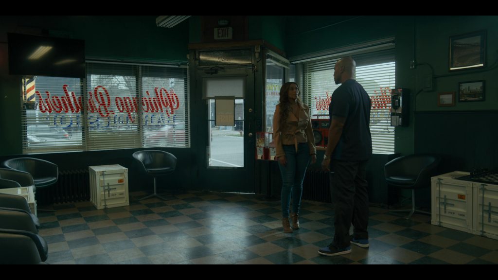 Nike Air Jordan 1 Retro High OG sneaker in the “Royal” blue and black in Power Book IV Force S03E03 “There's Always a Price to Pay” (2025) (Image 6)