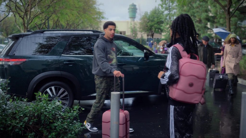 Nike Air Jordan 1 Shoes Worn by Marcus Scribner as Andre Johnson, Jr. in Grown-ish S06E02 “Reachin' 2 Much” (2023) (Image 1)