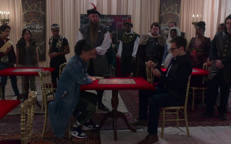 Nike Air Jordan 1 Shoes of Aleyse Shannon as Breanna Casey in Leverage - Redemption S01E06 “The Card Game Job” (2021) (Image 1)