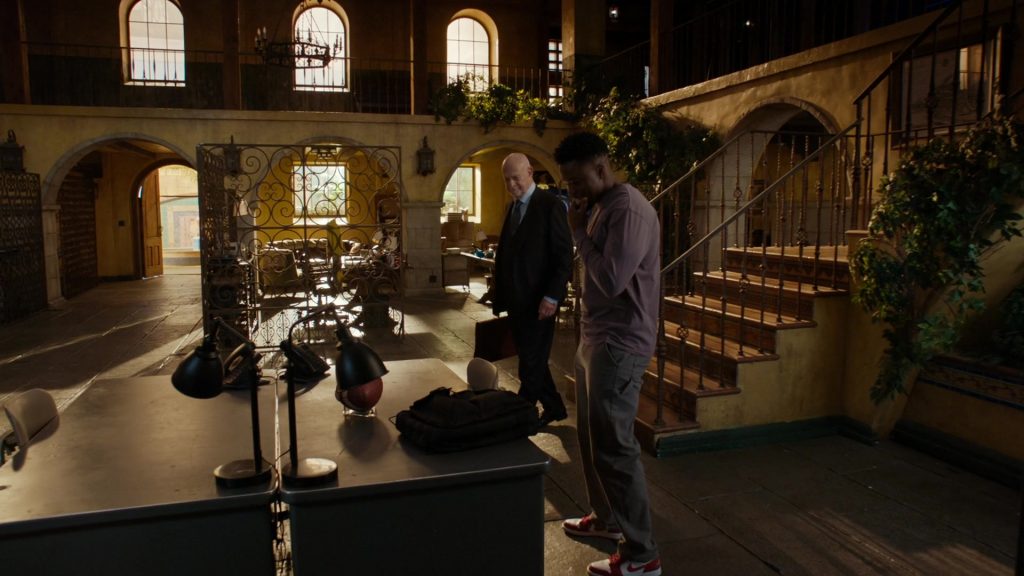 Nike Air Jordan 1 Sneakers Worn by Caleb Castille as Devin Roundtree in NCIS - Los Angeles S14E04 “Dead Stick” (2022) (Image 2)
