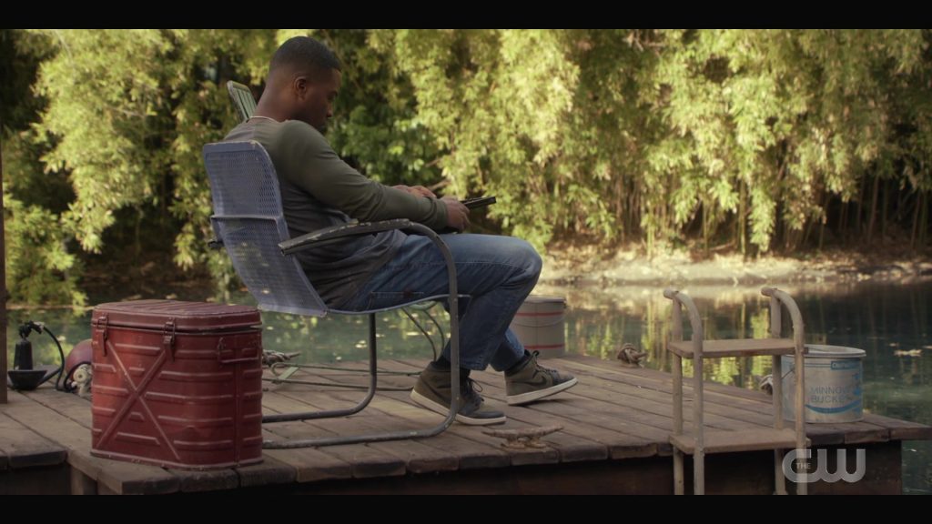 Nike Air Jordan 1 Sneakers Worn by Daniel Ezra as Spencer James in All American S03E06 “Teenage Love” (2021) (Image 1)