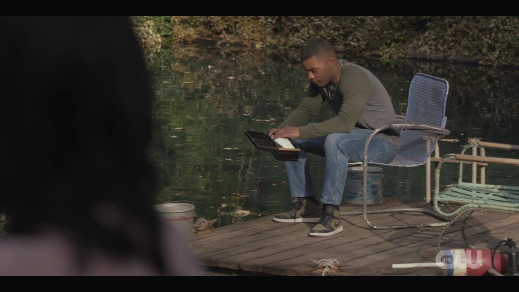 Nike Air Jordan 1 Sneakers Worn by Daniel Ezra as Spencer James in All American S03E06 “Teenage Love” (2021) (Image 3)