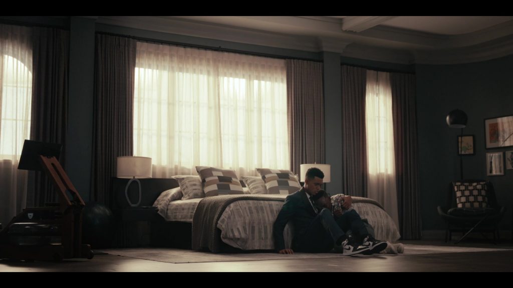 Nike Air Jordan 1 Sneakers Worn by Jabari Banks as Will Smith in Bel-Air S01E06 “The Strength to Smile” (2022) (Image 2)