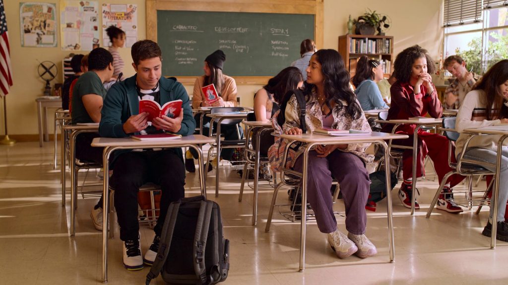 Nike Air Jordan 1 Sneakers Worn by Lee Rodriguez as Fabiola Torres in Never Have I Ever S04E03 “…liked a bad boy” (2023) (Image 1)