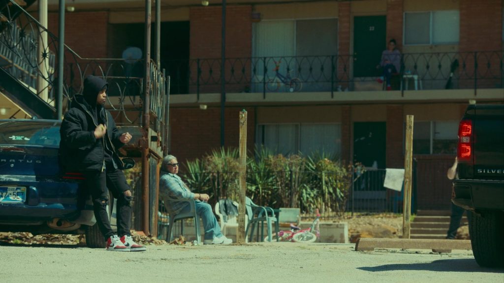 Nike Air Jordan 1 Sneakers in Reservation Dogs S02E02 “Run” (2022) (Image 1)