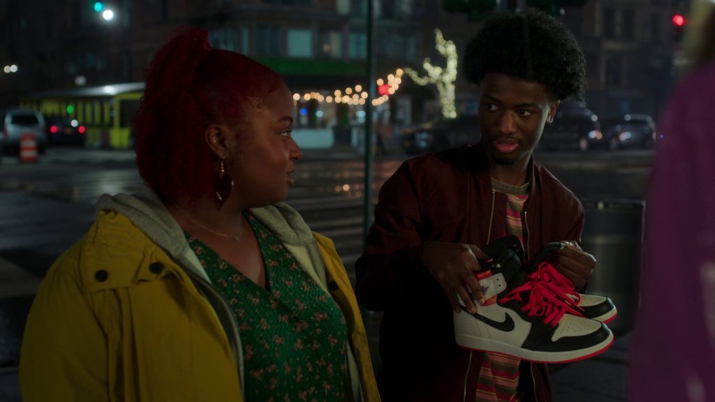 Nike Air Jordan 1 Sneakers in Run the World S02E04 “My New Therapist Says…” (2023) (Image 2)