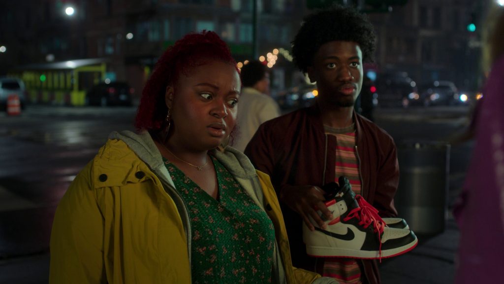 Nike Air Jordan 1 Sneakers in Run the World S02E04 “My New Therapist Says…” (2023) (Image 4)