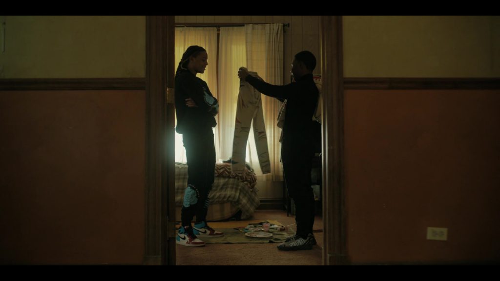 Nike Air Jordan 1 Sneakers in The Chi S05E05 “We Don't Have to Take Our Clothes Off” (2022) (Image 1)