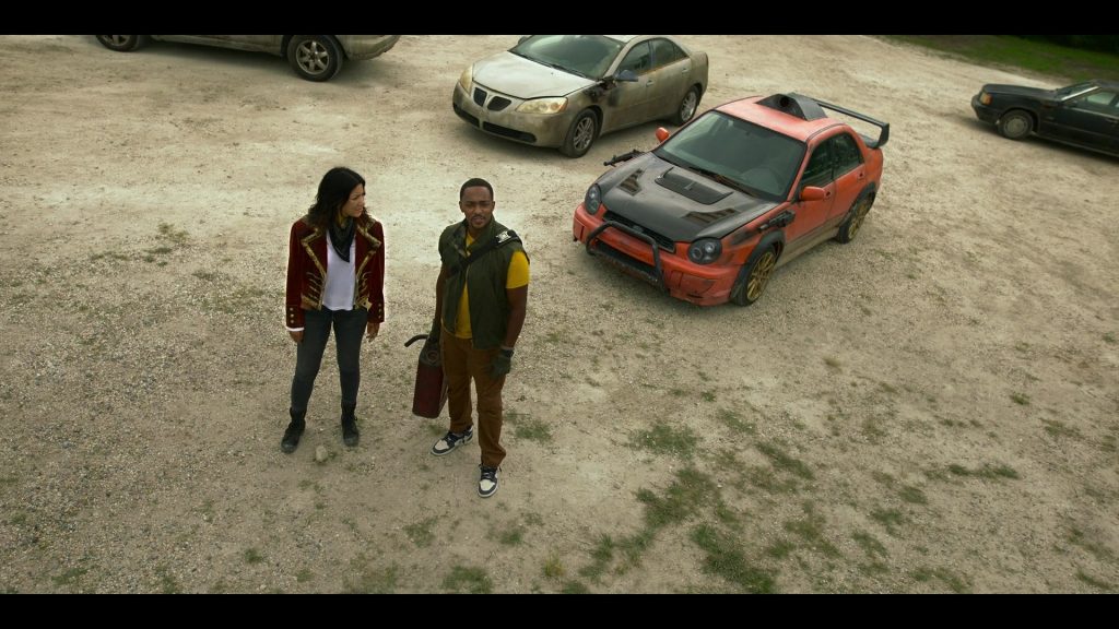 Nike Air Jordan 1 Sneakers of Anthony Mackie as John Doe in Twisted Metal S01E07 “NUTH0UZ” (2023) (Image 1)