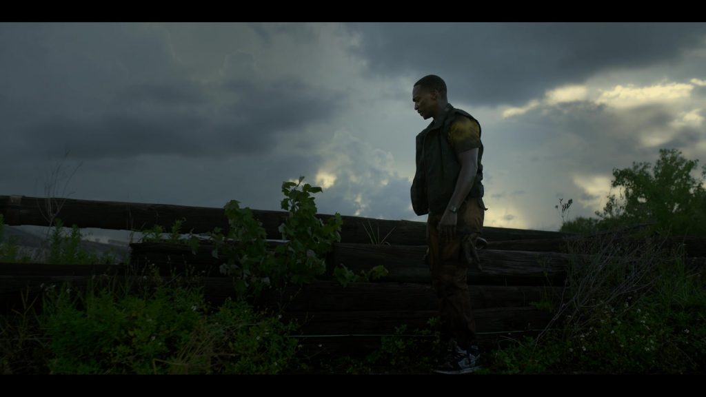 Nike Air Jordan 1 Sneakers of Anthony Mackie as John Doe in Twisted Metal S01E09 “R04DK11” (2023) (Image 1)