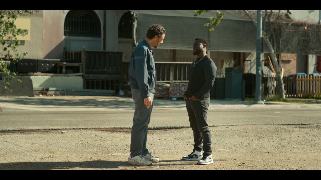Nike Air Jordan 1 Sneakers of Kevin Hart as Kid in True Story S01E04 “Chapter 4 - We Should Be Together Too” (2021) (Image 1)