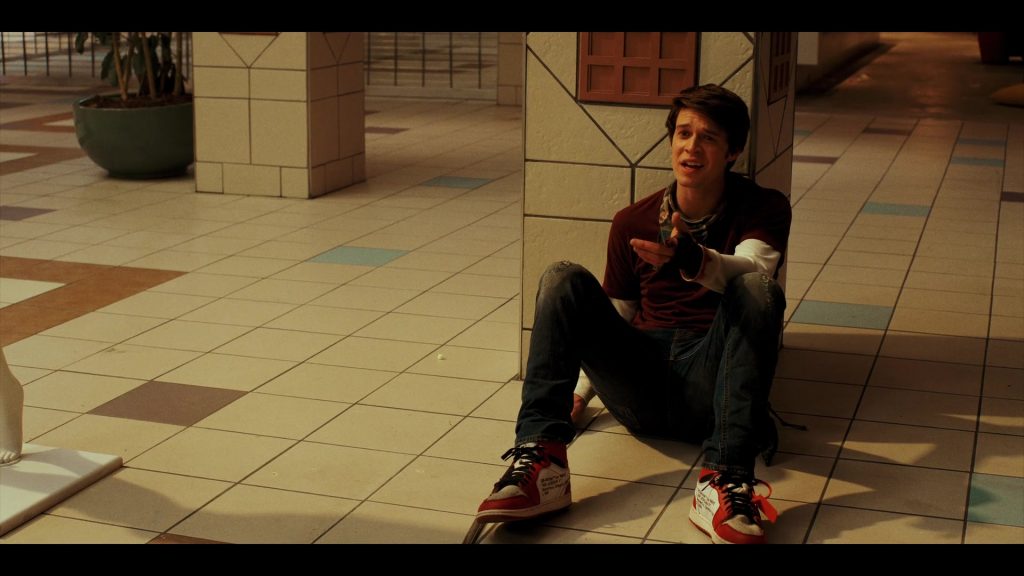 Nike Air Jordan 1 x Off White Shoes Worn by Colin Ford as Josh Wheeler in Daybreak Season 1 Episode 4 “MMMMMMM-HMMMMMM” (2019) (Image 1)