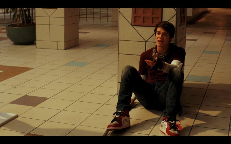 Nike Air Jordan 1 x Off White Shoes Worn by Colin Ford as Josh Wheeler in Daybreak Season 1 Episode 4 “MMMMMMM-HMMMMMM” (2019) (Image 1)