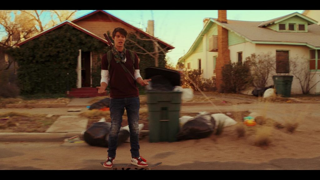 Nike Air Jordan 1 x Off-White Sneakers Worn by Colin Ford as Josh Wheeler in Daybreak Season 1 Episode 1 “Josh vs. the Apocalypse - Part 1” (2019) (Image 2)