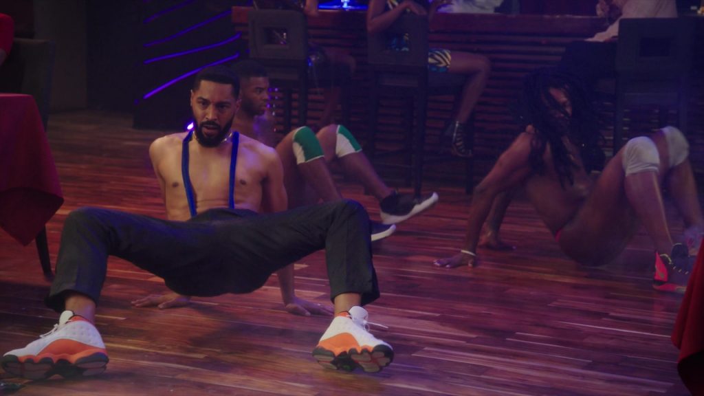 Nike Air Jordan 13 Men's Sneakers in A Black Lady Sketch Show S02E01 “But the Tilapias Are Fine Though, Right” (2021) (Image 1)