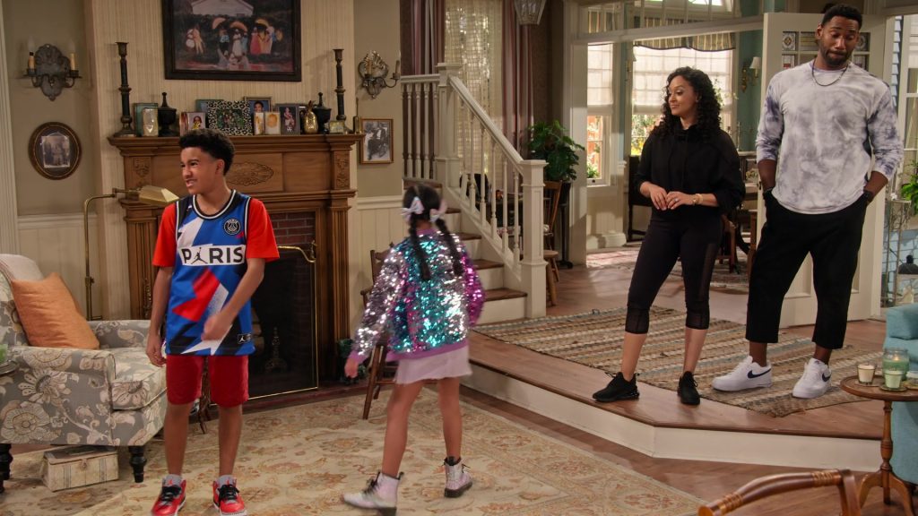 Nike Air Jordan 3 Shoes of Cameron J. Wright as Mazzi McKellan in Family Reunion S03E08 “Remember When Cocoa Found Her Calling” (2021) (Image 1)