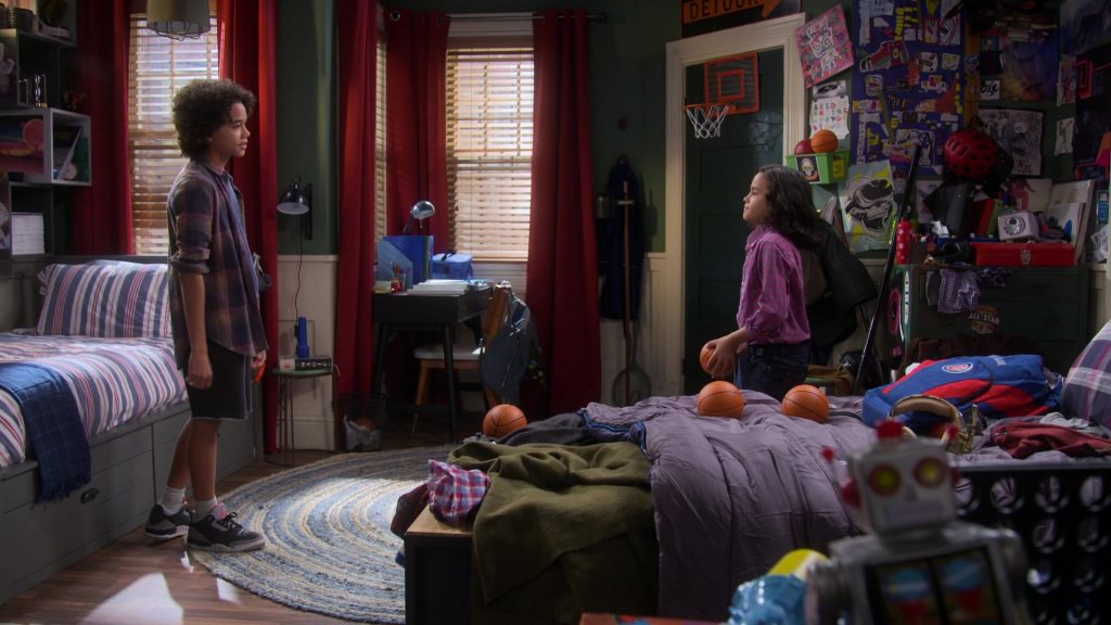Nike Air Jordan 3 Sneakers of Noah Cottrell as Diego in Punky Brewster S01E06 “The Look of Daniel” (2021) (Image 2)