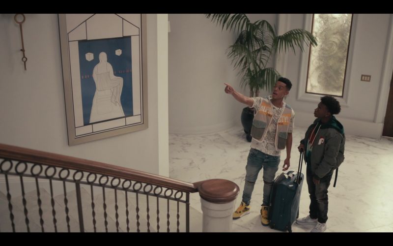 Nike Air Jordan 4 Lightning Sneakers of Jabari Banks as Will Smith in Bel-Air S01E05 “PA to LA” (2022) (Image 1)