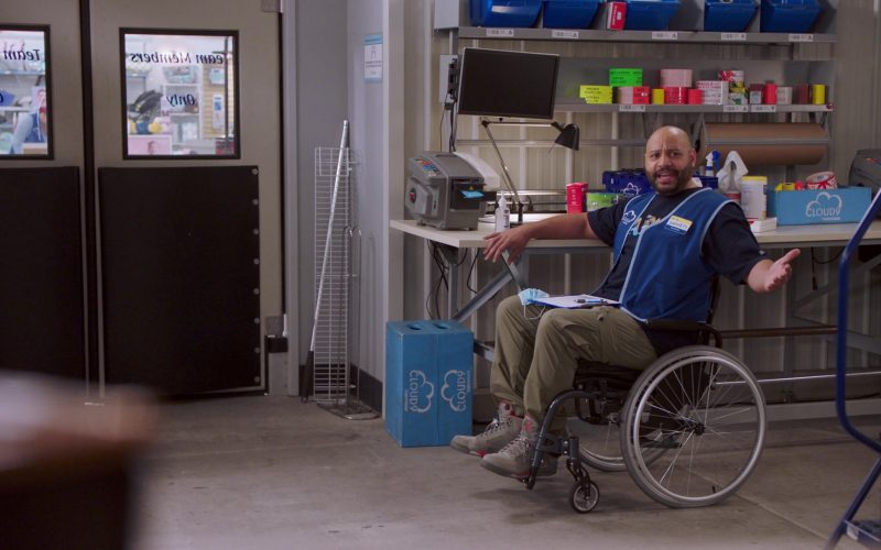 Nike Air Jordan 5 Dark Stucco Sneakers of Colton Dunn as Garrett in Superstore S06E08 “Ground Rules” (2021) (Image 1)
