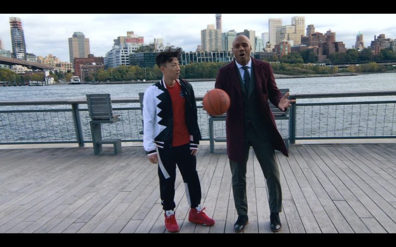 Nike Air Jordan 5 Red Sneakers of Bloom Li in Chang Can Dunk (2023) (Image 1)