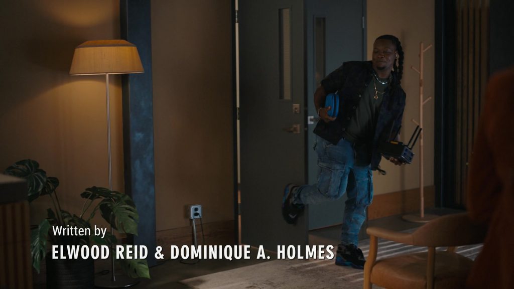 Nike Air Jordan 8 Retro Aqua sneaker in Tracker S03E05 “The Old Ways” (2025) (Image 1)