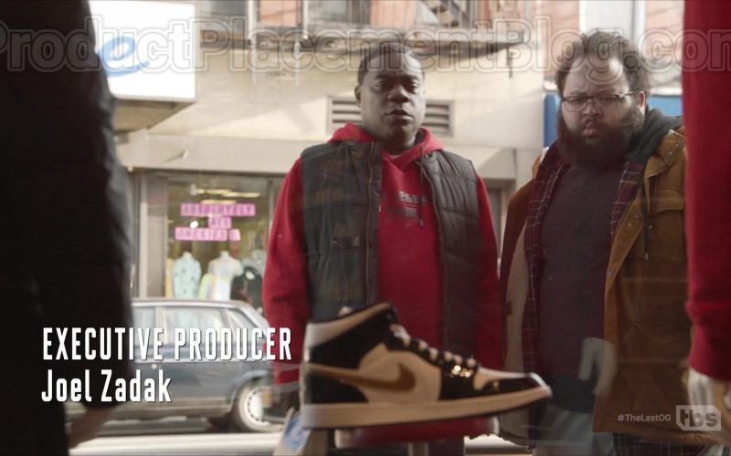 Nike Air Jordan Black & White Shoes in The Last O.G. S03E04 “Fresh Jordans” (2020) (Image 1)