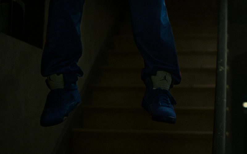 Nike Air Jordan Blue Sneakers in Shining Girls S01E08 “30” (2022) (Image 1)