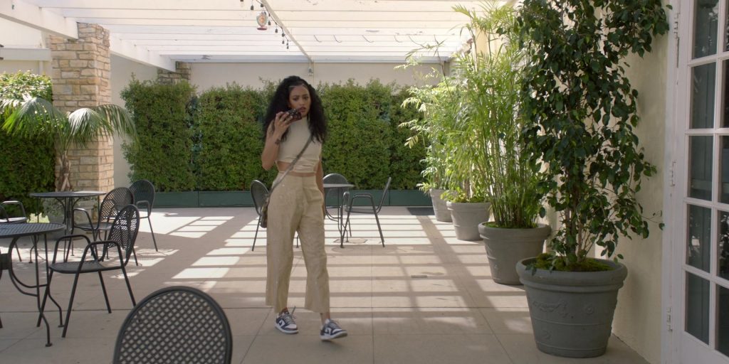 Nike Air Jordan I Shoes Worn by Samantha Logan as Olivia Baker in All American S04E18 “Come Back For You” (2022) (Image 1)