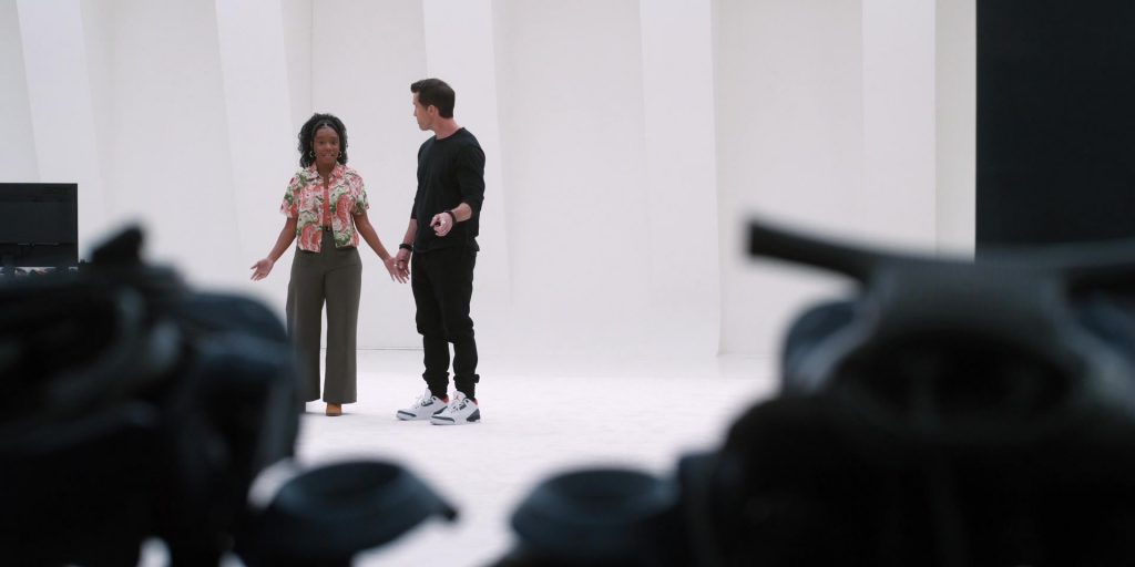 Nike Air Jordan Shoes of Rob McElhenney as Ian Grimm in Mythic Quest S03E02 “Partners” (2022) (Image 2)