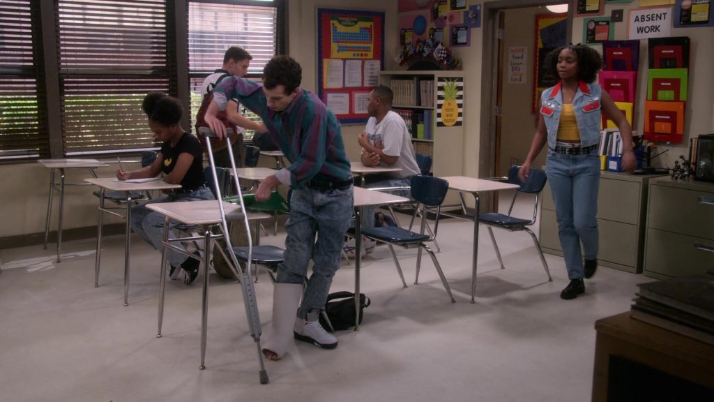 Nike Air Jordan Sneaker in Dad Stop Embarrassing Me! S01E05 “#TheMotherPucker” (2021) (Image 1)
