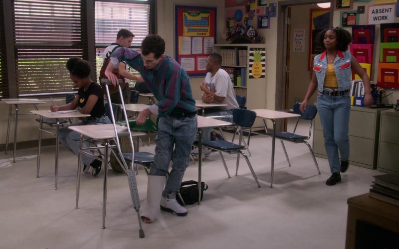 Nike Air Jordan Sneaker in Dad Stop Embarrassing Me! S01E05 “#TheMotherPucker” (2021) (Image 1)
