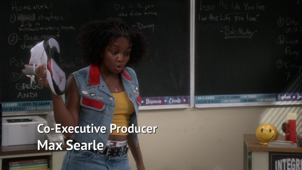 Nike Air Jordan Sneaker in Dad Stop Embarrassing Me! S01E05 “#TheMotherPucker” (2021) (Image 2)