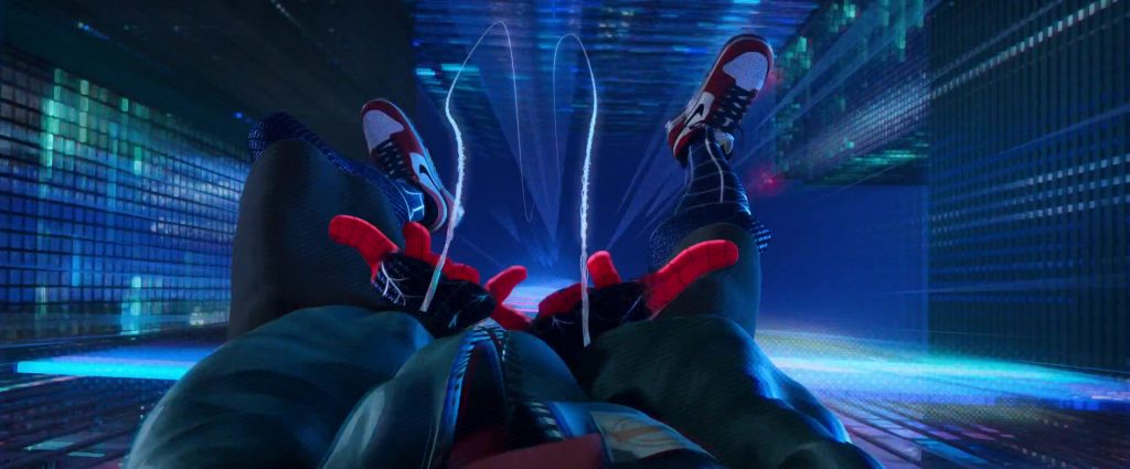Nike Air Jordan Sneakers Worn by Miles Morales in Spider-Man - Into the Spider-Verse (2018) (Image 18)