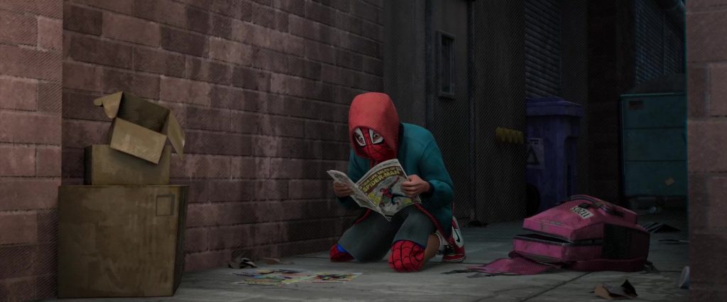 Nike Air Jordan Sneakers Worn by Miles Morales in Spider-Man - Into the Spider-Verse (2018) (Image 2)