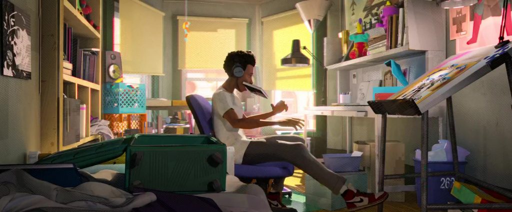 Nike Air Jordan Sneakers Worn by Miles Morales in Spider-Man - Into the Spider-Verse (2018) (Image 28)