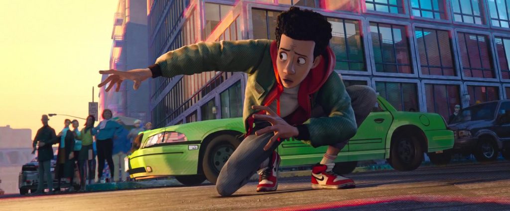 Nike Air Jordan Sneakers Worn by Miles Morales in Spider-Man - Into the Spider-Verse (2018) (Image 34)