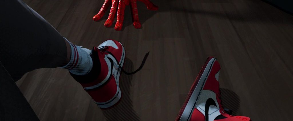 Nike Air Jordan Sneakers Worn by Miles Morales in Spider-Man - Into the Spider-Verse (2018) (Image 35)