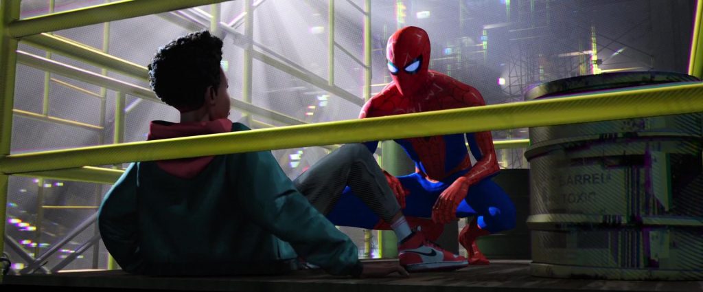 Nike Air Jordan Sneakers Worn by Miles Morales in Spider-Man - Into the Spider-Verse (2018) (Image 37)