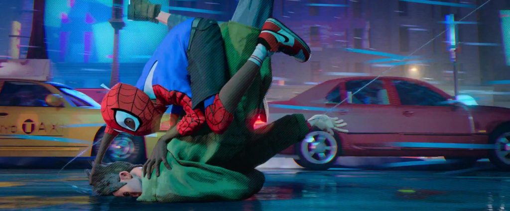 Nike Air Jordan Sneakers Worn by Miles Morales in Spider-Man - Into the Spider-Verse (2018) (Image 6)