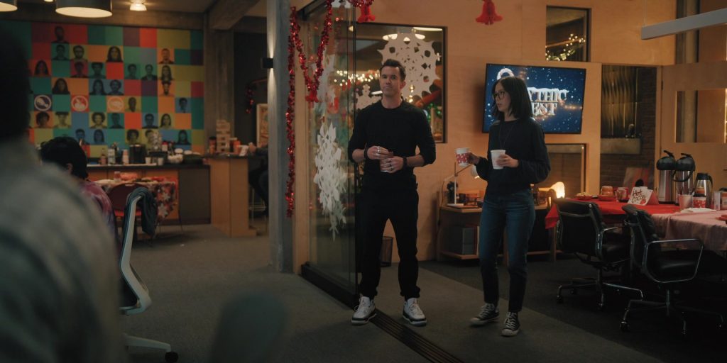 Nike Air Jordan Sneakers Worn by Rob McElhenney in Mythic Quest S03E06 “The 12 Hours of Christmas” (2022) (Image 1)