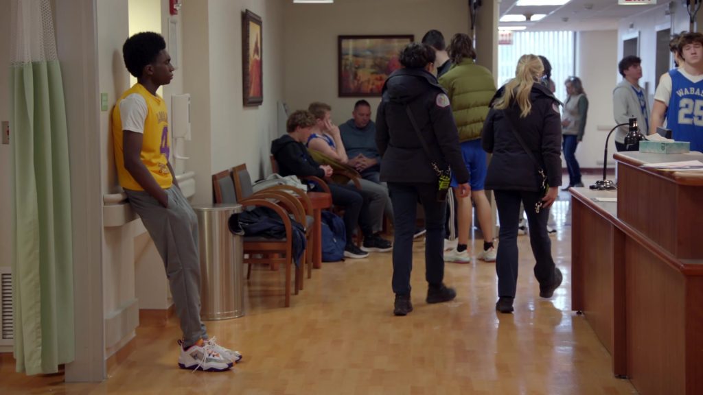 Nike Air Jordan Sneakers and Kleenex Tissues in Chicago Fire S12E05 “On the Hook” (2024) (Image 3)