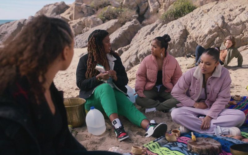 Nike Air Jordan Sneakers in Blindspotting S01E05 “Beaches Be Trippin” (2021) (Image 1)