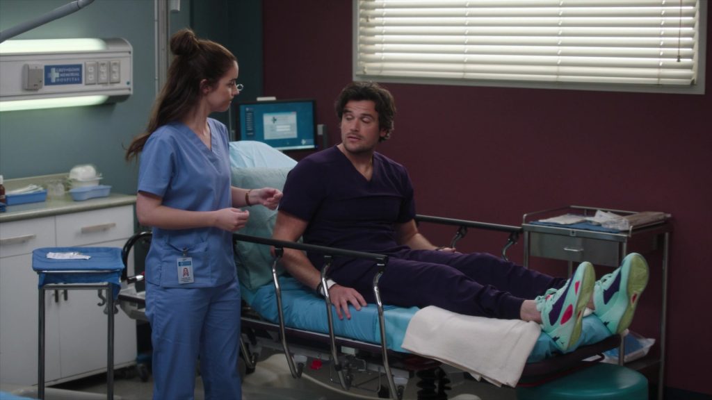 Nike Air Jordan Sneakers in Grey's Anatomy S20E04 “Baby Can I Hold You” (2024) (Image 2)