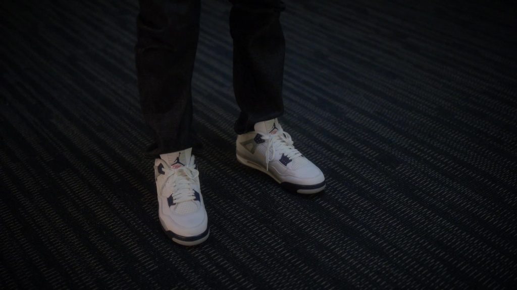 Nike Air Jordan Sneakers in Grown-ish S06E10 “Hussle & Motivate” (2024) (Image 1)