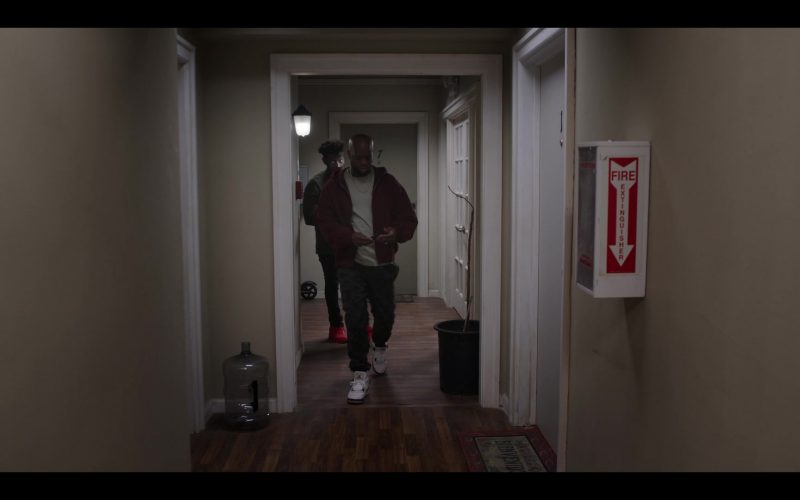 Nike Air Jordan Sneakers in Killing It S02E03 “It Follows” (2023) (Image 1)
