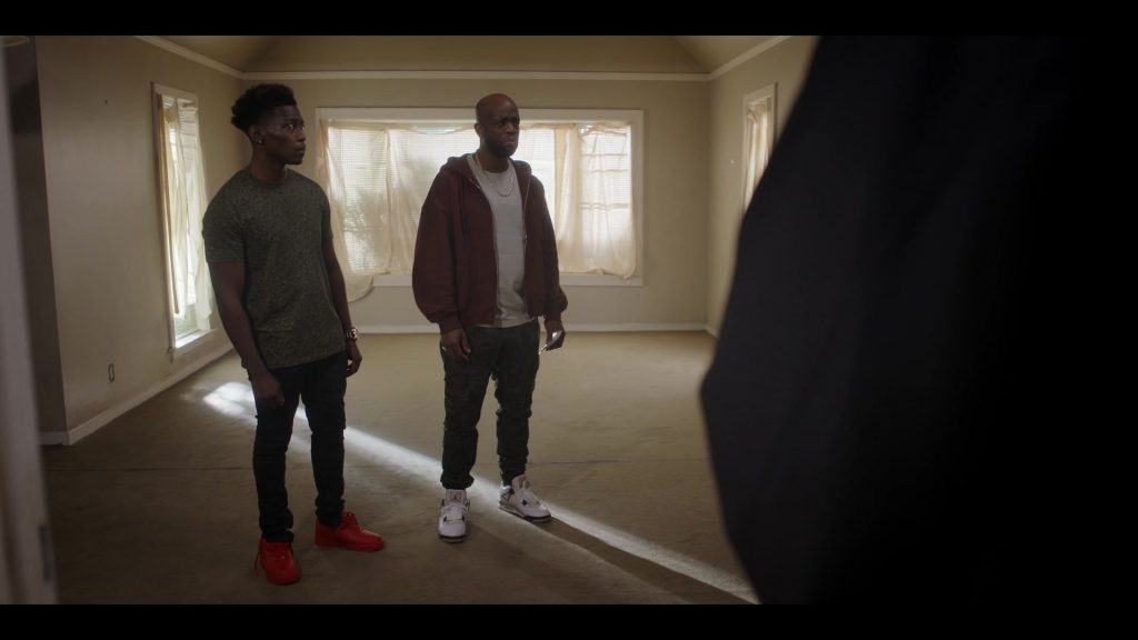Nike Air Jordan Sneakers in Killing It S02E03 “It Follows” (2023) (Image 13)