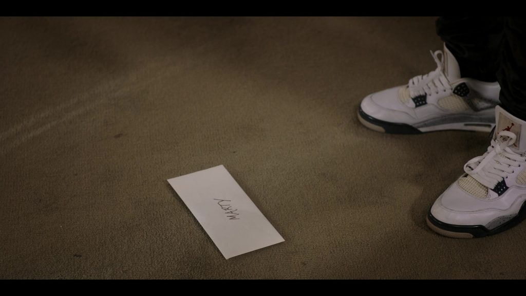 Nike Air Jordan Sneakers in Killing It S02E03 “It Follows” (2023) (Image 2)