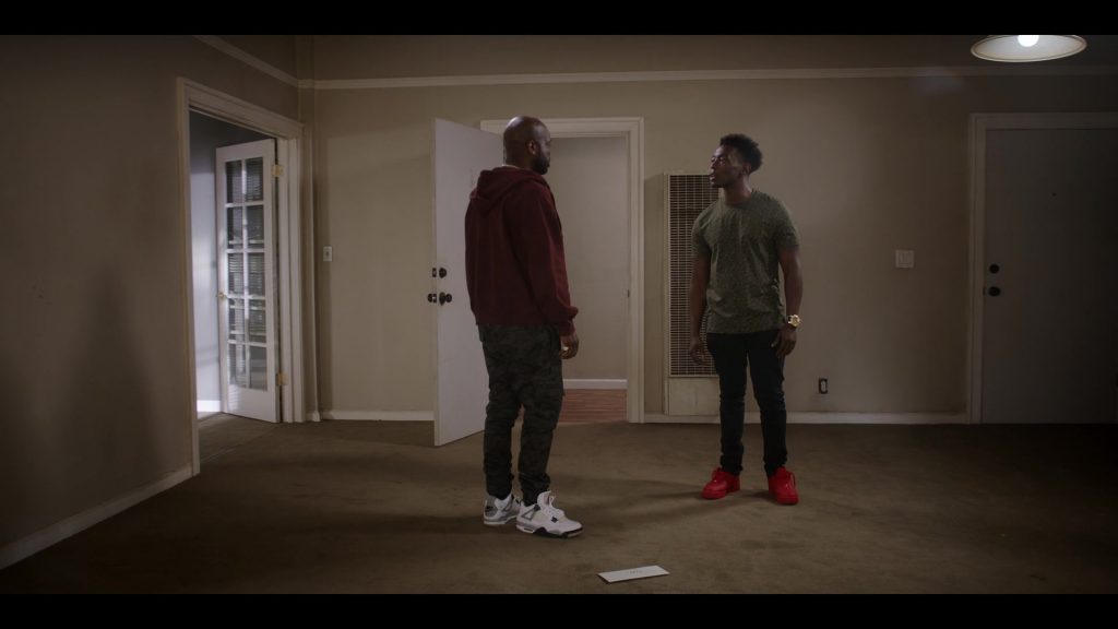 Nike Air Jordan Sneakers in Killing It S02E03 “It Follows” (2023) (Image 8)